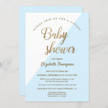 Virtueller Baby-Duschkopf