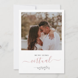 Virtuelles Online-Rustikales Foto - Einladung zur