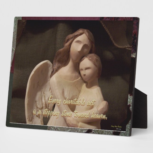 Virtues Plaque Fotoplatte (Seite)