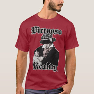 Virtuoso Realität Funny High Tech Beethoven T-Shirt
