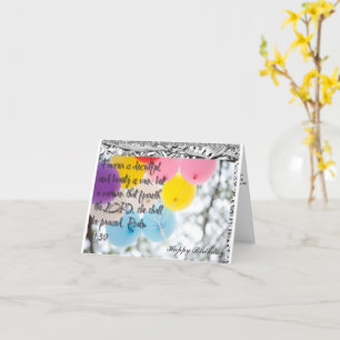 Virtuous Women Birthday Greetings Karte