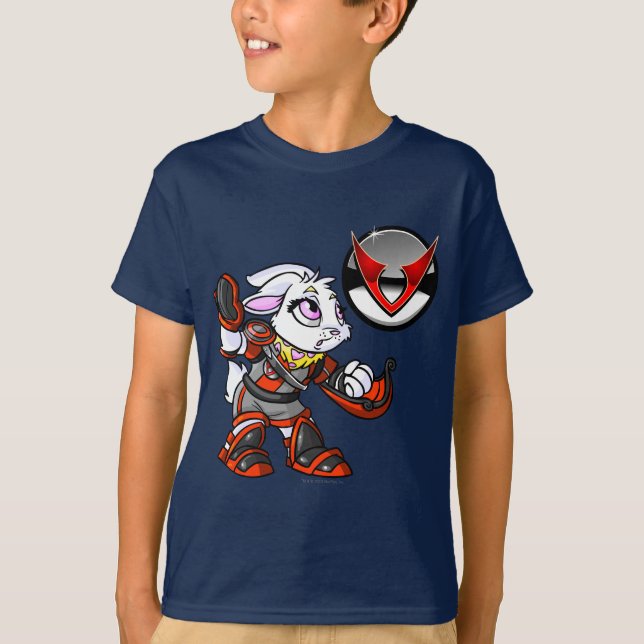 Virtupets Raumstations-Team-Kapitän 1 T-Shirt (Vorderseite)