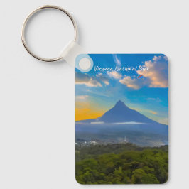 Virunga-Nationalpark, DR Kongo - Volcano Classic Schlüsselanhänger