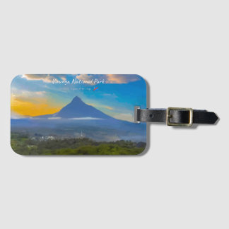 Virunga-Nationalpark, DR Kongo - Vulkan Gepäckanhänger