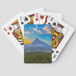 Virunga-Nationalpark, DR Kongo - Vulkan Spielkarten