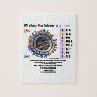 Virus der Grippe-H1N1 dechiffroren (Gesundheit) Puzzle
