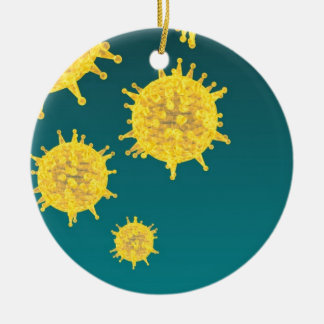 Virus Keramikornament