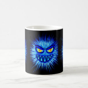 Virus White Coffee Tasse