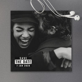 Virusinfektion mit Album - Trend Save the Date Ein Einladung