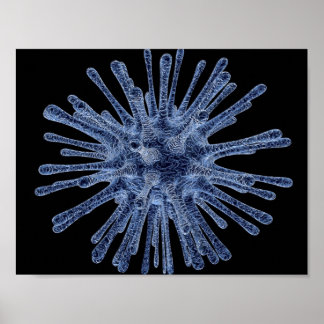 Virusinfektion Poster