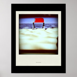 Vis-à-vis Variante 3D Computer Art Black Poster