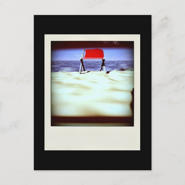 Vis-à-vis Variante 3D Computer Art schwarze Postka Postkarte (Vorderseite)