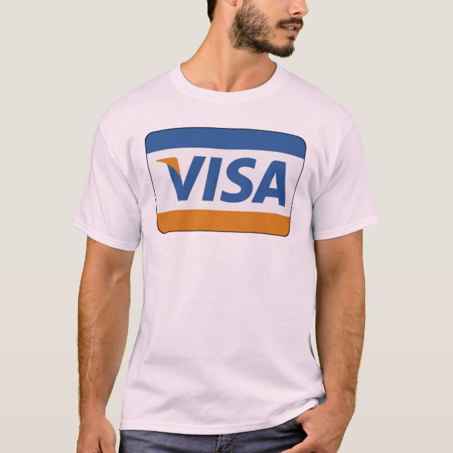 Visa-Karte T-Shirt (Vorderseite)