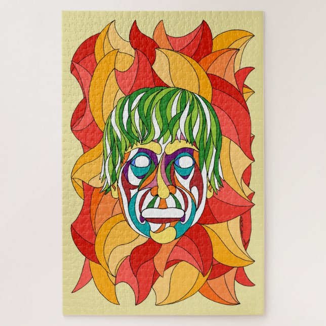 Visage Grimace Puzzle (Vertikal)