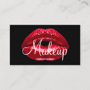 Visagist Lippenstift Design Visitenkarte