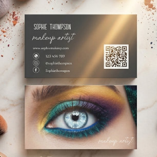 Visagist QR-Code Visitenkarte