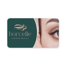 Visagisten-Geschäftskarte Editierbar Minimal