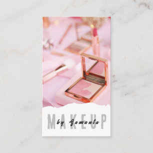 Visagisten PMU Microblading Henna Salon Visitenkar Visitenkarte
