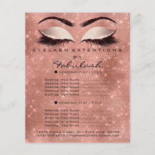 Visagisten-Schönheitssalon Glitter Flyer Rouge Wim