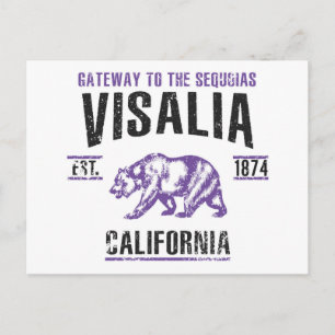 Visalia Postkarte