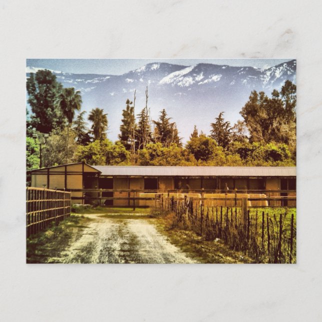 Visalia Ranch Road Postcard Postkarte (Vorderseite)