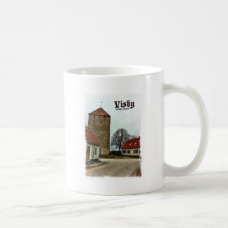 Visby, Turm Gotland, Schweden mit heller Grenze Kaffeetasse