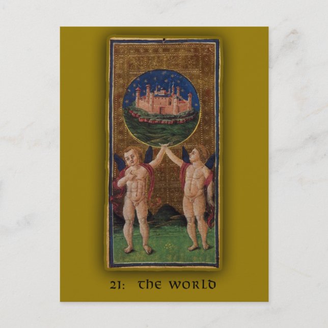 Visconti-Sforza Tarot Card Bilder auf Karten (Vorderseite)