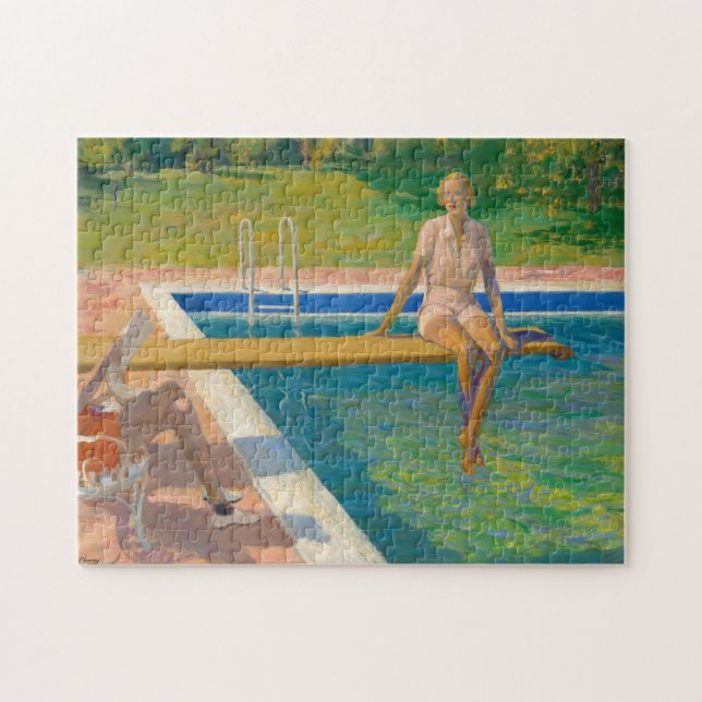 Viscountess Castlerosse | Sir John Lavery Puzzle (Horizontal)