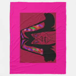 Viscountess with Headdress Fleecedecke