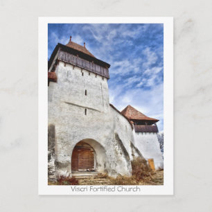 Viscri Fortified Church Postkarte
