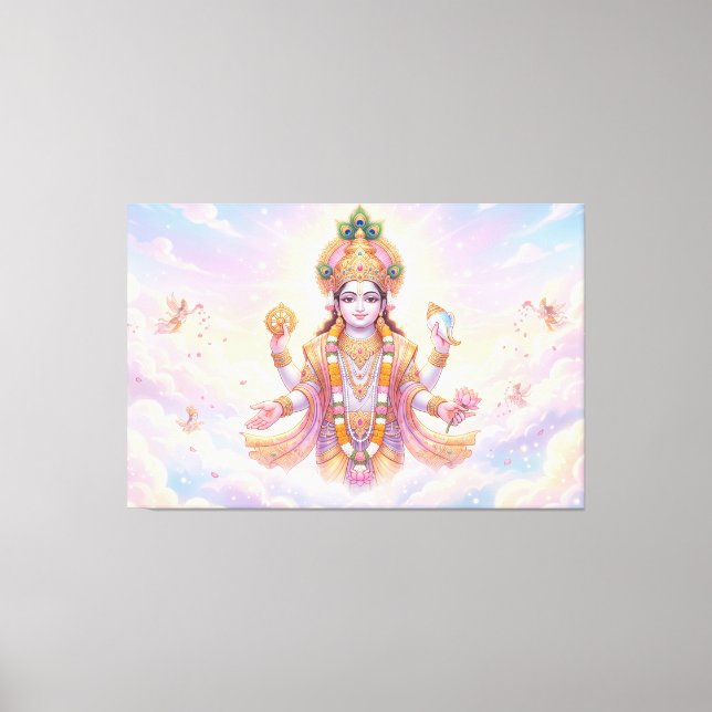 Vishnu Leinwanddruck (Vorderseite)