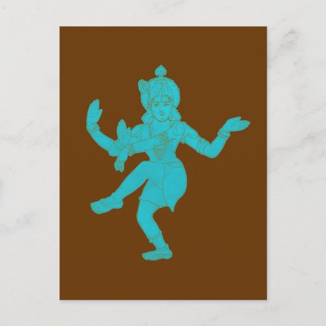 Vishnu Postkarte (Vorderseite)