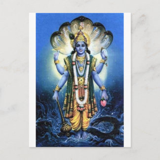 Vishnu Postkarte