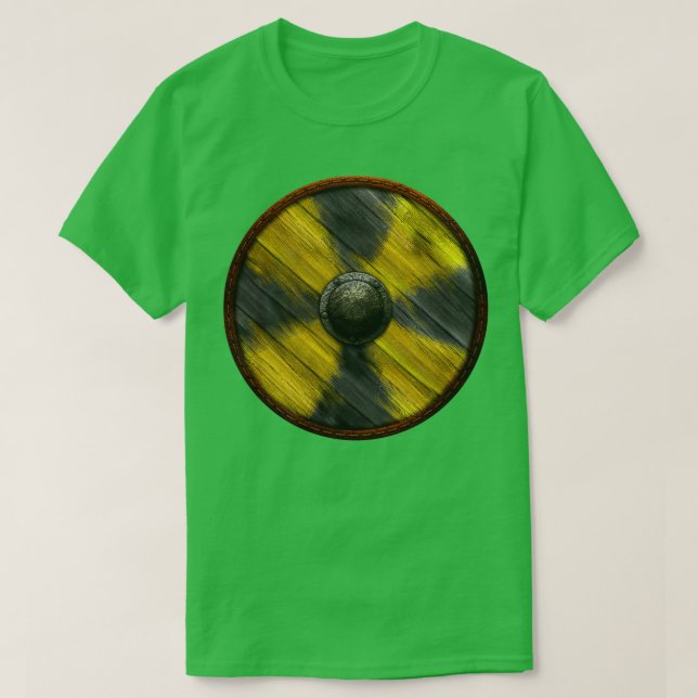 Visidschirm Cross Black Yellow T-Shirt (Design vorne)