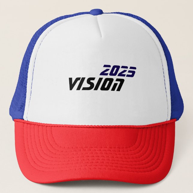 Vision 2025 truckerkappe (Vorderseite)
