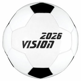 Vision 2026 Soccer Ball for Training Practice Game
