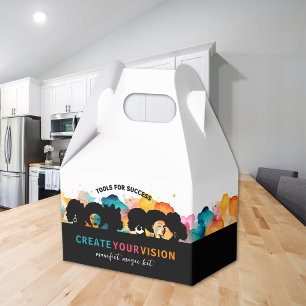 Vision Board Party Kit Geschenkbox Geschenkschachtel