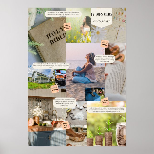 Vision-Board Poster (Vorne)