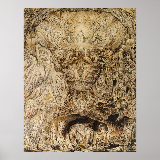 Vision des letzten Urteils Poster (Vorne)