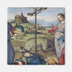Vision eines Ritters, c.1504 Magnet