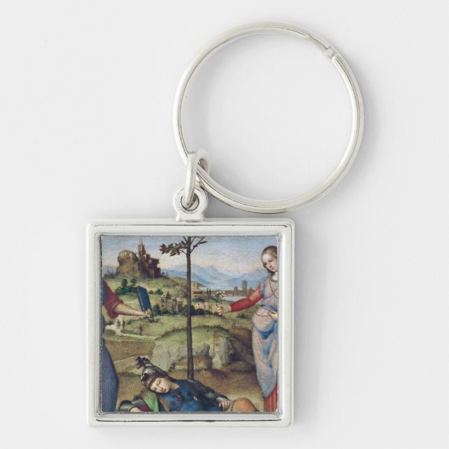 Vision eines Ritters, c.1504 Schlüsselanhänger (Vorne)