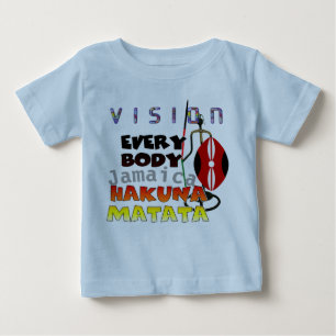 Vision Everybody Jamaica Hakuna Matata Baby T-shirt