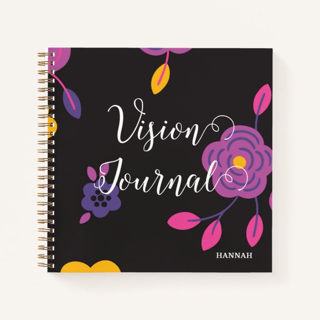 Vision Journal Notizbuch (Vorderseite)