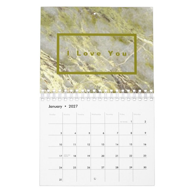 Vision-Kalender 2020 Kalender (Jan 2027)