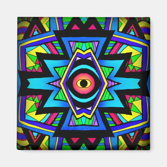 Vision Map Art Magnet (Vorne)