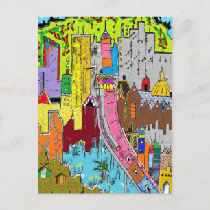 Vision Medellin Colombia Postkarte