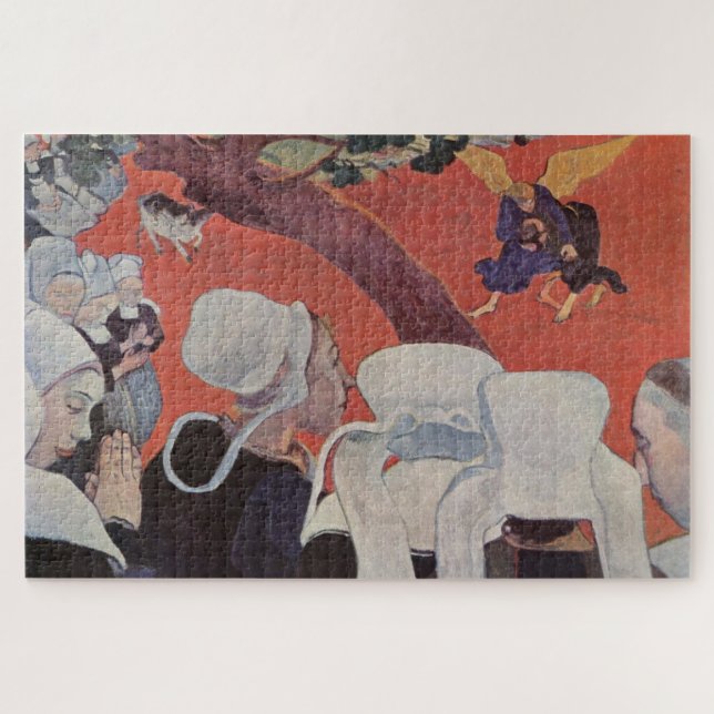 Vision nach der Predigt: Paul Gauguin Puzzle (Horizontal)