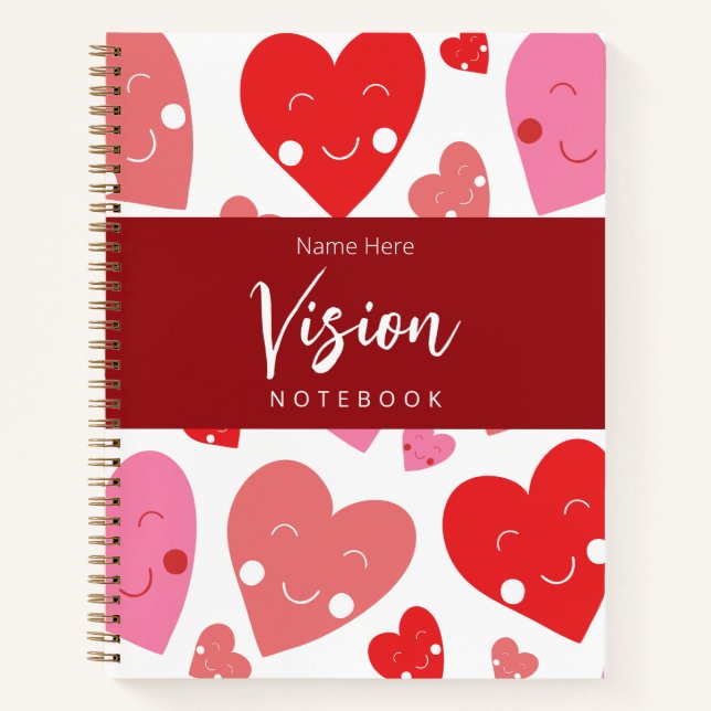 Vision-Notebook Notizbuch (Vorderseite)