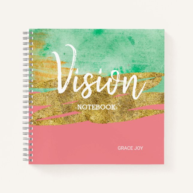 Vision-Notebook Notizbuch (Vorderseite)