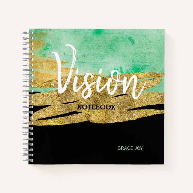 Vision-Notebook Notizbuch (Vorderseite)